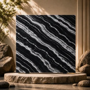 Black Zebra Marble