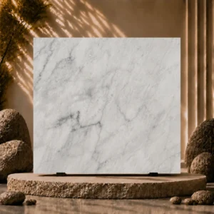 Sunny White Marble
